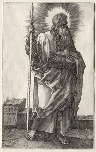 Tamás apostol. alkotó: Albrecht Dürer