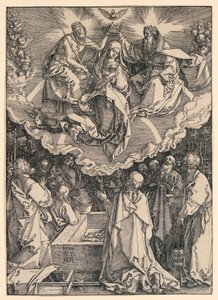 A Szűz mennybemenetele, a Szűz élete sorozatból alkotó: Albrecht Dürer