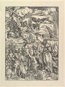 A babiloni kurva az Apokalipszisből. Fax.n.d. alkotó: Albrecht Dürer