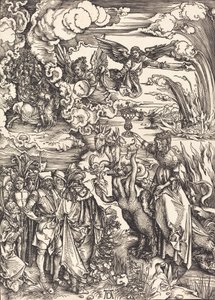 A babiloni kurva, valószínűleg c. 14961498. alkotó: Albrecht Dürer