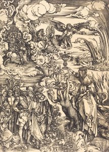 A babiloni kurva, valószínűleg c. 14961498. alkotó: Albrecht Dürer