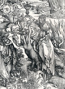 A babiloni kurva, 1498, 1906 alkotó: Albrecht Dürer