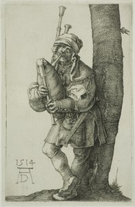 A Bag-Piper alkotó: Albrecht Dürer