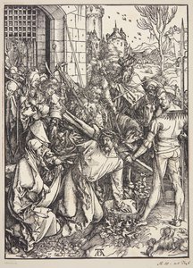 A kereszthordozás alkotó: Albrecht Dürer