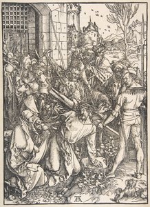 A kereszthordozás, A nagy szenvedélyből.n.d. alkotó: Albrecht Dürer