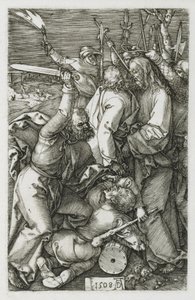 Krisztus árulása alkotó: Albrecht Dürer
