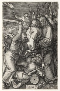 Júdás Krisztus árulása alkotó: Albrecht Dürer