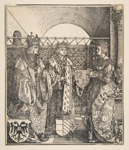 Fülöp és Johanna eljegyzése alkotó: Albrecht Dürer