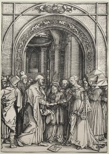 A Szűzanya eljegyzése alkotó: Albrecht Dürer