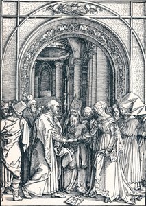 A Szűzanya jegyese, 1506 1906. alkotó: Albrecht Dürer