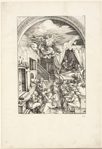 A Szűz születése, A Szűz életéből alkotó: Albrecht Dürer