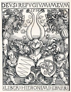 Jerome Ebner könyvtáblája, 1516 1906 alkotó: Albrecht Dürer