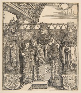A hercegek kongresszusa Bécsben.n.d. alkotó: Albrecht Dürer