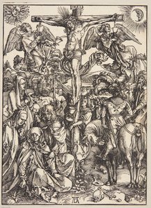 A keresztre feszítés alkotó: Albrecht Dürer