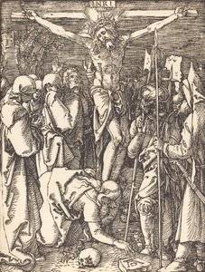 A keresztre feszítés, valószínűleg c. 15091510. alkotó: Albrecht Dürer