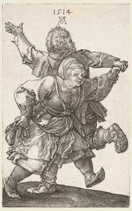 A táncoló parasztok alkotó: Albrecht Dürer