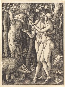 Az ember bukása alkotó: Albrecht Dürer