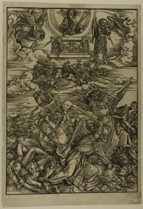Eufrátesz négy bosszúálló angyala, Az Apokalipszisből alkotó: Albrecht Dürer