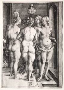A négy boszorkány (négy meztelen nő) alkotó: Albrecht Dürer