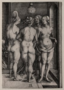 A négy boszorkány (négy meztelen nő) alkotó: Albrecht Dürer