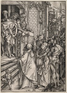 A nagy szenvedély: Krisztus megmutatta az embereknek. alkotó: Albrecht Dürer