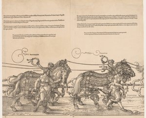 Maximilian császár nagy diadalkocsija alkotó: Albrecht Dürer