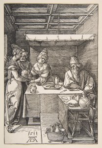 Keresztelő Szent János fejét elhozták Heródes elé alkotó: Albrecht Dürer
