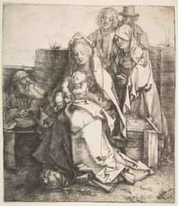 A Szent Család, 1512-13. alkotó: Albrecht Dürer