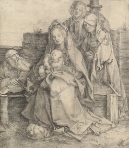 A Szent Család, 15121513. alkotó: Albrecht Dürer