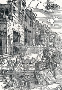 A Szent Család Egyiptomban, c1501-1502, 1906 alkotó: Albrecht Dürer