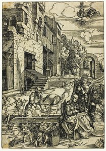 A Szent Család Egyiptomban, A Szűz életéből alkotó: Albrecht Dürer