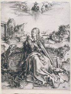 A Szent Család a szitakötővel alkotó: Albrecht Dürer