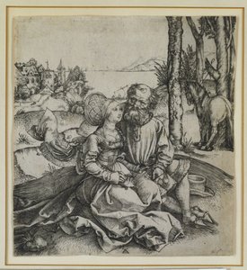 A beteg válogatott pár, 1495 körül alkotó: Albrecht Dürer