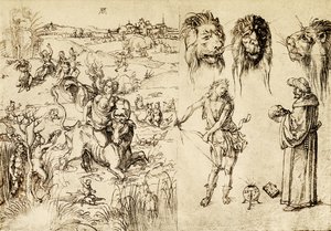 Európa elrablása alkotó: Albrecht Dürer