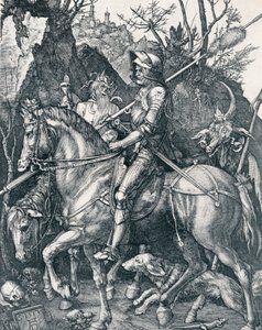 A lovag, a halál és az ördög, 1513 1906 alkotó: Albrecht Dürer