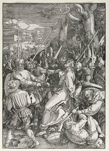 A nagy szenvedés: Krisztus árulása, 1510. alkotó: Albrecht Dürer