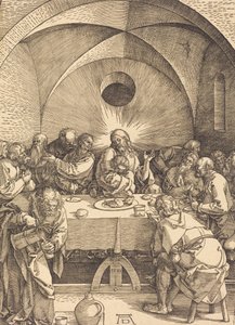 Az utolsó vacsora, 1510. alkotó: Albrecht Dürer