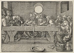 Az utolsó vacsora, 1523. alkotó: Albrecht Dürer