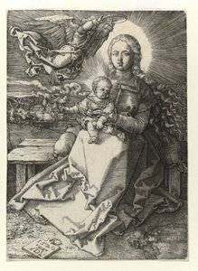 Az angyal által megkoronázott Madonna, 1520 alkotó: Albrecht Dürer