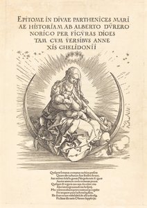 Madonna a félholdon alkotó: Albrecht Dürer