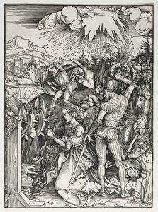 Alexandriai Szent Katalin mártíromsága alkotó: Albrecht Dürer