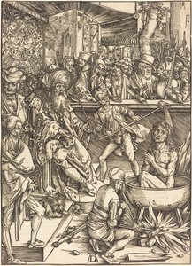 Szent János vértanúsága alkotó: Albrecht Dürer