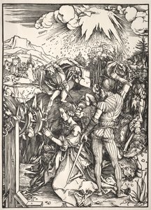 Szent Katalin vértanúsága alkotó: Albrecht Dürer