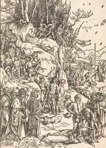 A tízezer mártíromsága, c. 14961497. alkotó: Albrecht Dürer