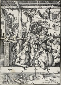 A férfi fürdő alkotó: Albrecht Dürer
