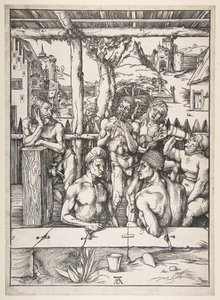 A férfi fürdő alkotó: Albrecht Dürer