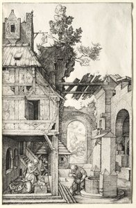 Születés, 1504. alkotó: Albrecht Dürer