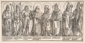 Ausztria védőszentjei, 1515-17. alkotó: Albrecht Dürer