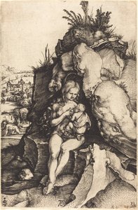 Aranyszájú Szent János bűnbánata alkotó: Albrecht Dürer