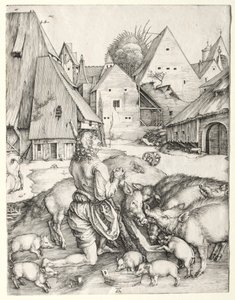 A tékozló fiú alkotó: Albrecht Dürer